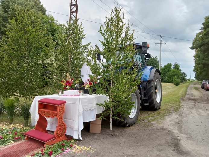 Procesja Bożego Ciała w Strzelcach