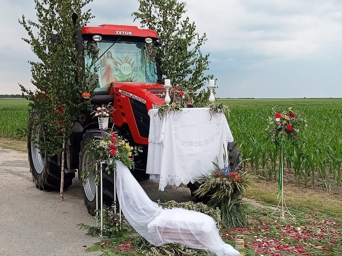 Procesja Bożego Ciała w Strzelcach