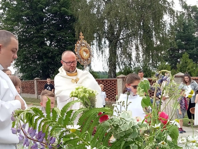 Procesja Bożego Ciała w Strzelcach