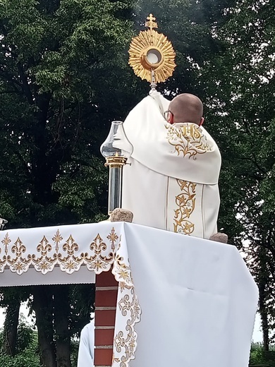 Procesja Bożego Ciała w Strzelcach