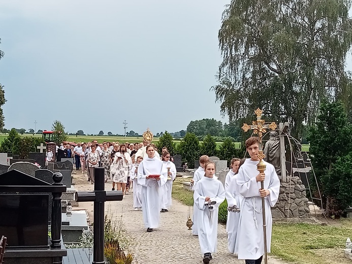 Procesja Bożego Ciała w Strzelcach