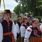 Boże Ciało w Łowiczu. Procesja.