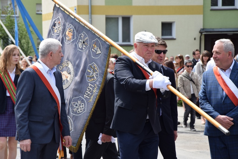 Boże Ciało w Łowiczu. Procesja.