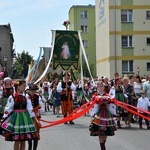 Boże Ciało w Łowiczu. Procesja.