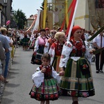 Boże Ciało w Łowiczu. Procesja.