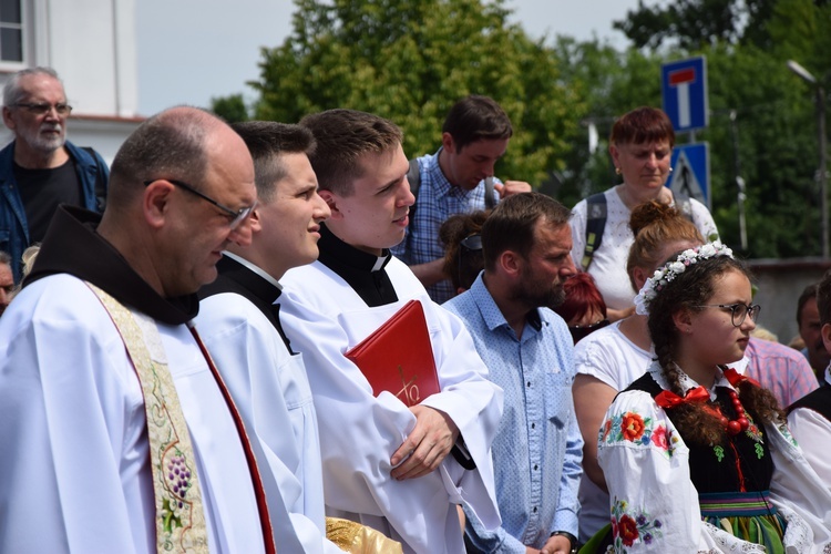 Boże Ciało w Łowiczu. Procesja.