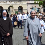 Boże Ciało w Łowiczu. Procesja.