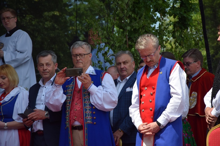 Boże Ciało w Łowiczu. Procesja.