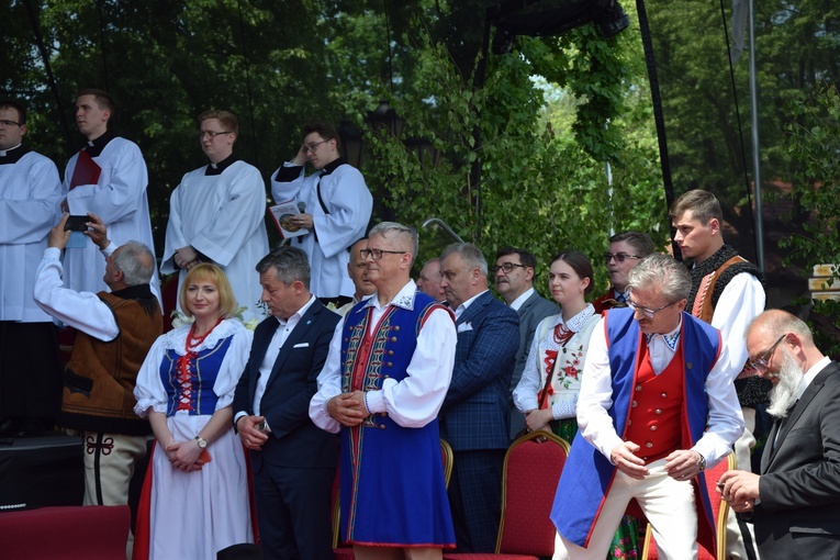 Boże Ciało w Łowiczu. Procesja.