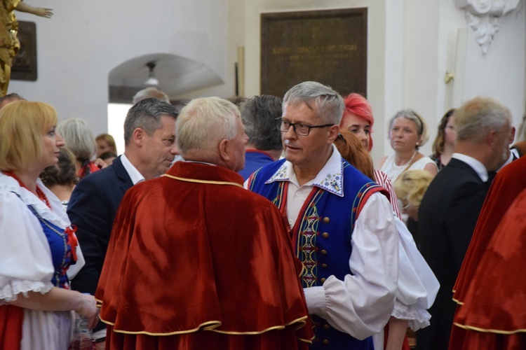 Boże Ciało w Łowiczu. Procesja.