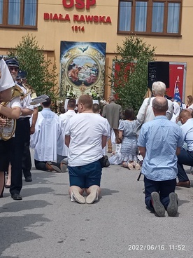 Boże Ciało w Białej Rawskiej