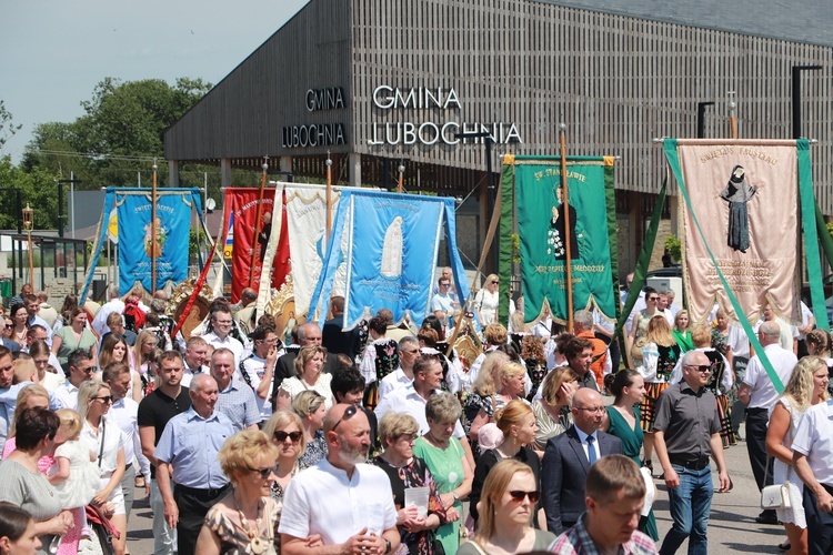 Boże Ciało w Lubochni