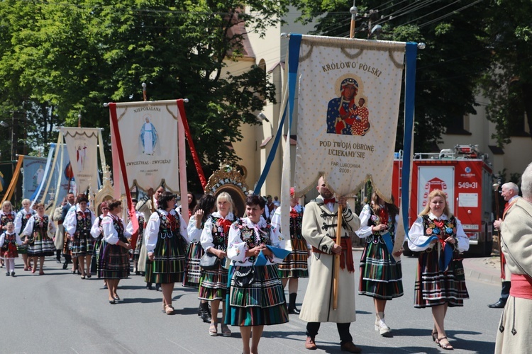 Boże Ciało w Lubochni