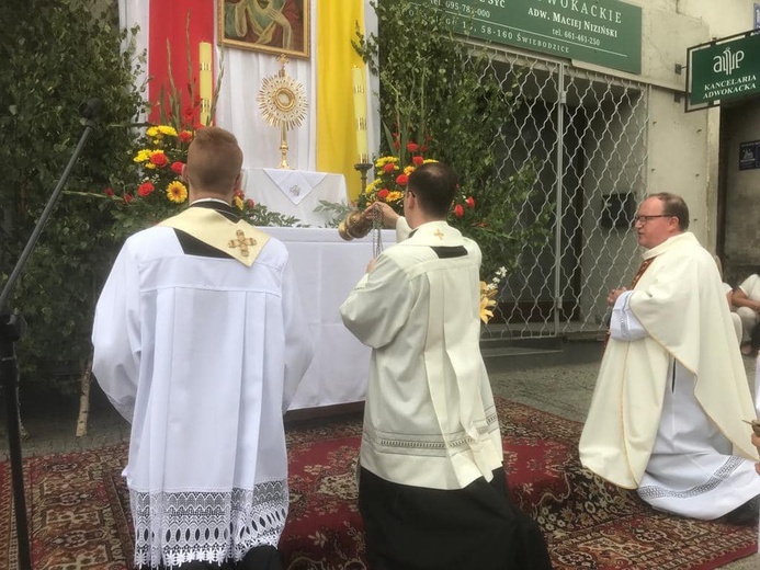 Boże Ciało u Piotra i Pawła w Świebodzicach