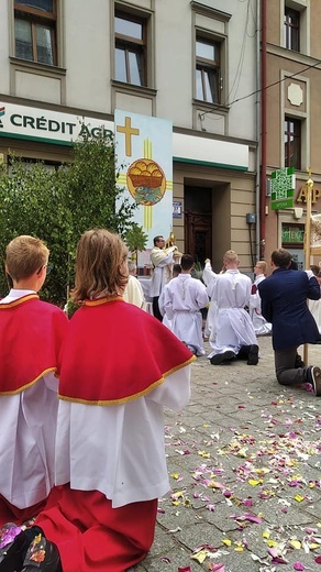 Boże Ciało u św. Jadwigi w Ząbkowicach Sl.