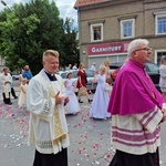 Boże Ciało w parafii Wniebowzięcia NMP w Bielawie