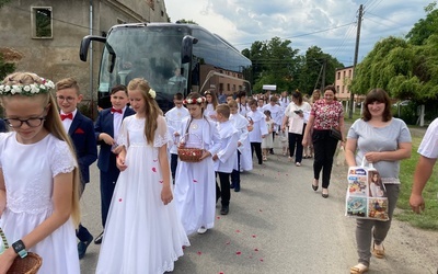 Procesja Bożego Ciała w Małujowicach