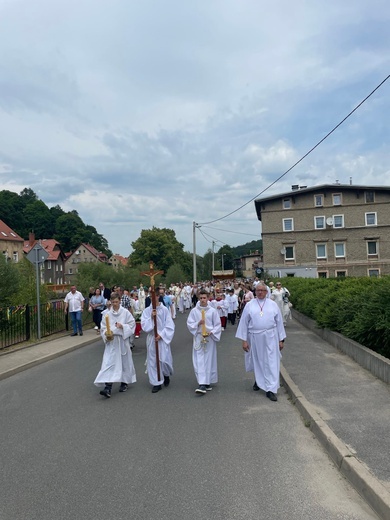 Boże Ciało u Chrystusa Króla w Głuszycy