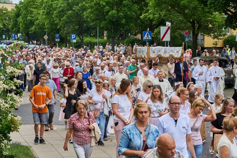 Boże Ciało u św. Wojciecha w Wałbrzychu