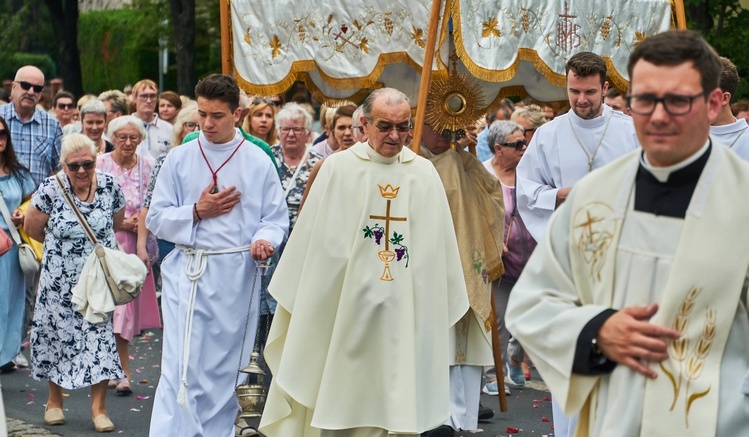 Boże Ciało u św. Wojciecha w Wałbrzychu