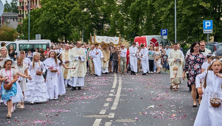 Boże Ciało u św. Wojciecha w Wałbrzychu