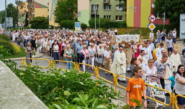 Boże Ciało u św. Wojciecha w Wałbrzychu