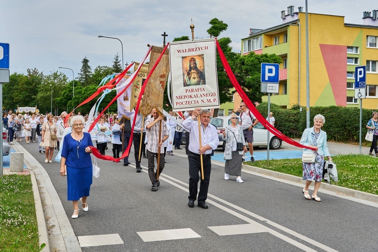 Boże Ciało u św. Wojciecha w Wałbrzychu