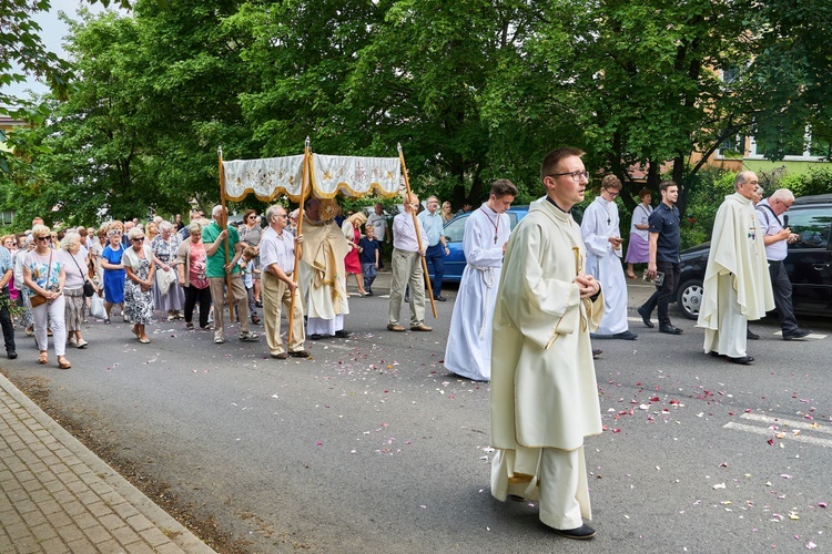 Boże Ciało u św. Wojciecha w Wałbrzychu