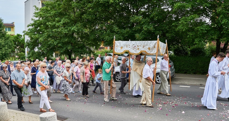 Boże Ciało u św. Wojciecha w Wałbrzychu