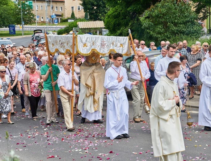 Boże Ciało u św. Wojciecha w Wałbrzychu
