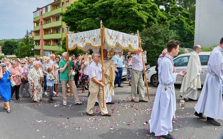 Boże Ciało u św. Wojciecha w Wałbrzychu