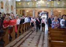 Poświęcenie sztandaru szkoły w Raniżowie