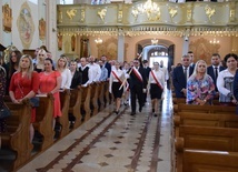 Poświęcenie sztandaru szkoły w Raniżowie