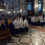 Początek uroczystości 50. rocznicy rozpoczęcia peregrynacji kopii Cudownego Obrazu Jasnogórskiego