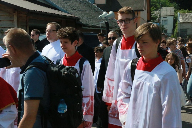 Służba liturgiczna u Matki Bożej