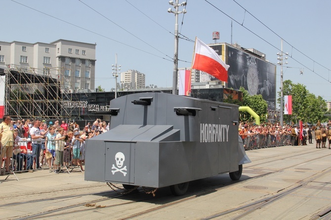 Katowice. Wjazd generała Szeptyckiego na rynek - inscenizacja historyczna