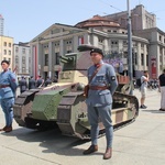 Katowice. Wjazd generała Szeptyckiego na rynek - inscenizacja historyczna