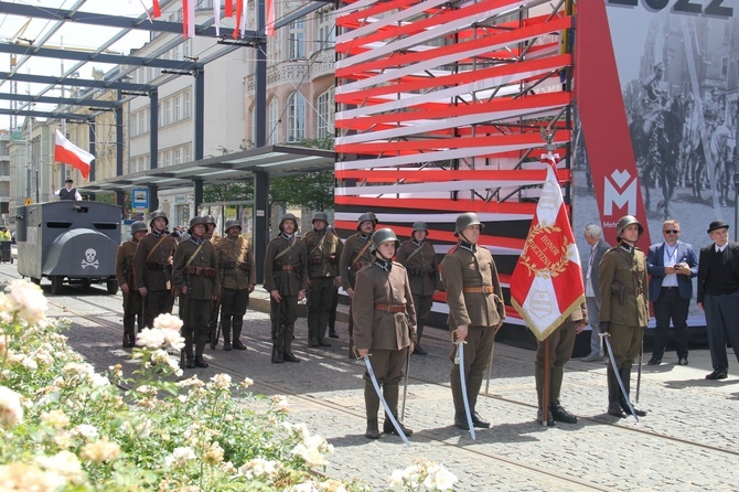 Katowice. Wjazd generała Szeptyckiego na rynek - inscenizacja historyczna