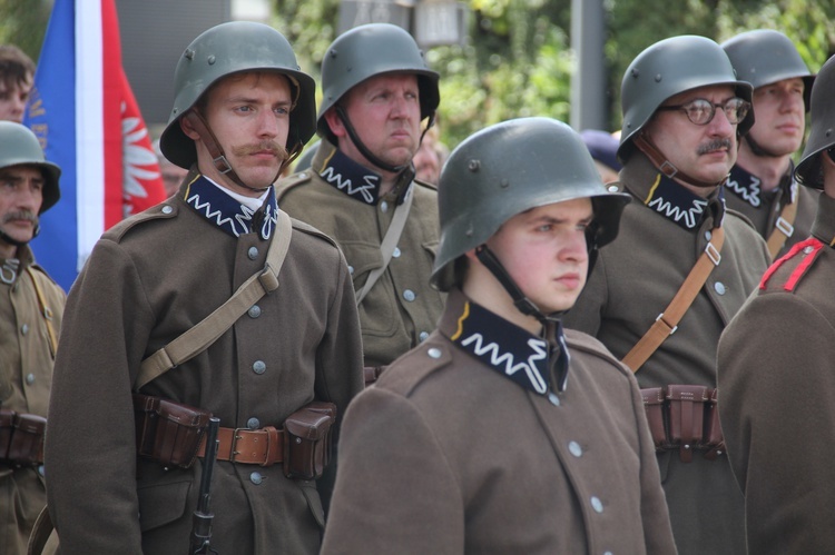 Katowice. Wjazd generała Szeptyckiego na rynek - inscenizacja historyczna