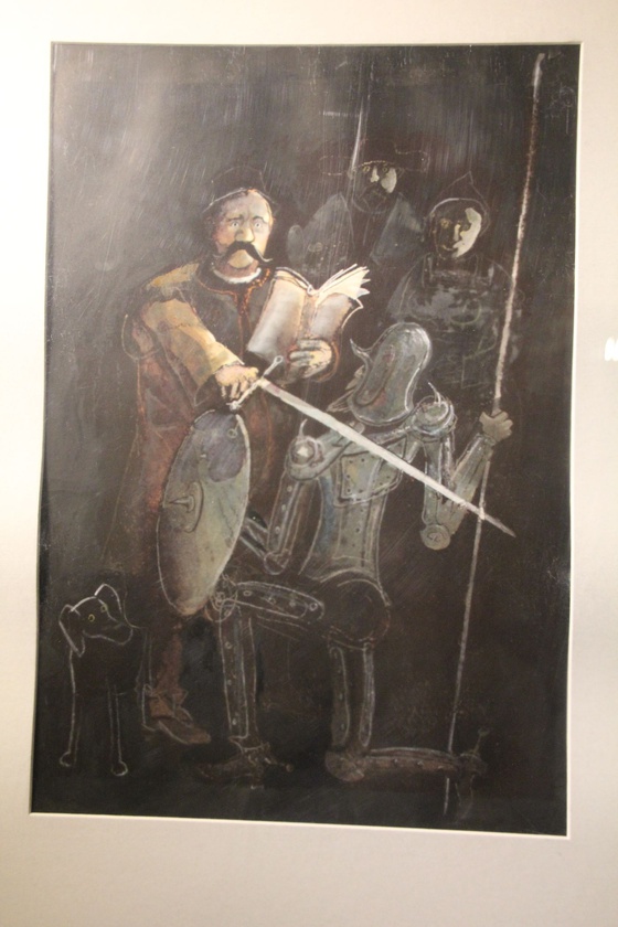 Wystawa prac Józefa Wilkonia