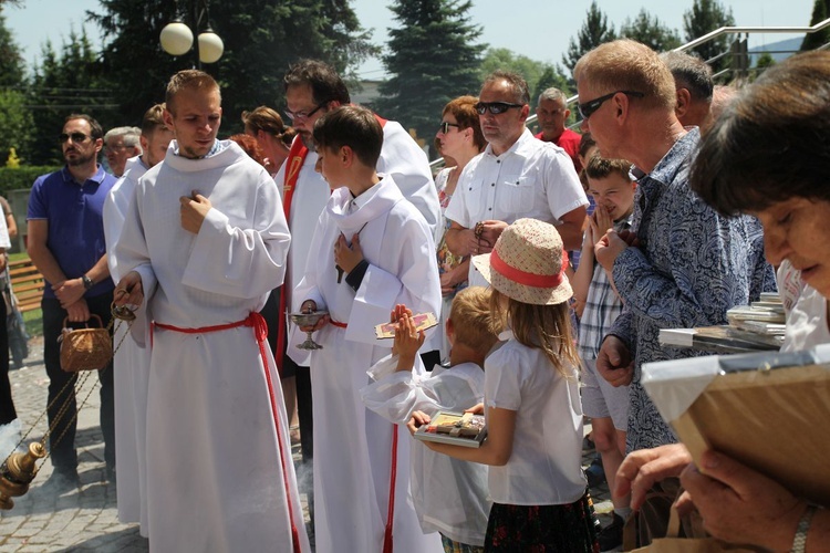 45-lecie parafii Najdroższej Krwi Pana Jezusa w Kętach-Podlesiu