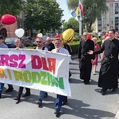 ▲	Marsz dla Życia i Rodziny szedł tu 19 czerwca. 