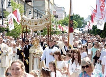 Na ul. Żeromskiego w Radomiu.