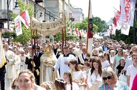 Na ul. Żeromskiego w Radomiu.