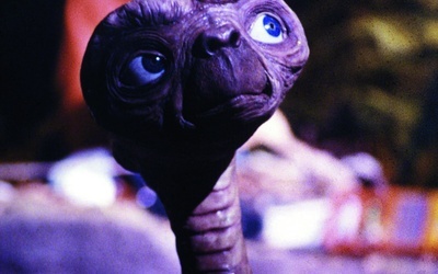 Bohater filmu „E.T.” Stevena Spielberga  z 1982 roku.