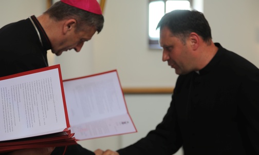 Ks. Adam Bożek, proboszcz w Ciścu.