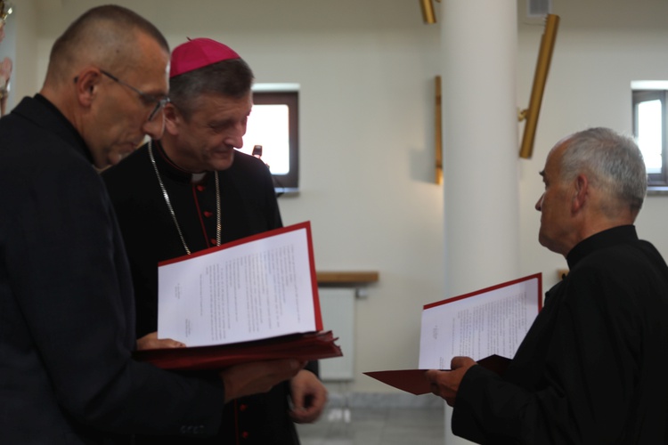 Ks. Marek Nieciąg, proboszcz w Hażlachu.