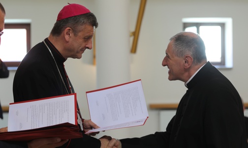 Ks. Zbigniew Paprocki, proboszcz w Czechowicach-Dziedzicach Południowych.