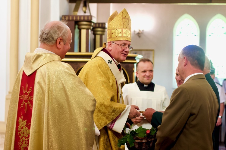 Poświęcenie kościoła w Rozogach