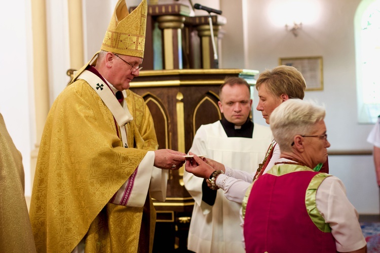 Poświęcenie kościoła w Rozogach